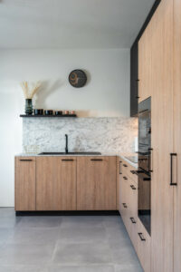 Compacte leefkeuken met diverse eyecatchers